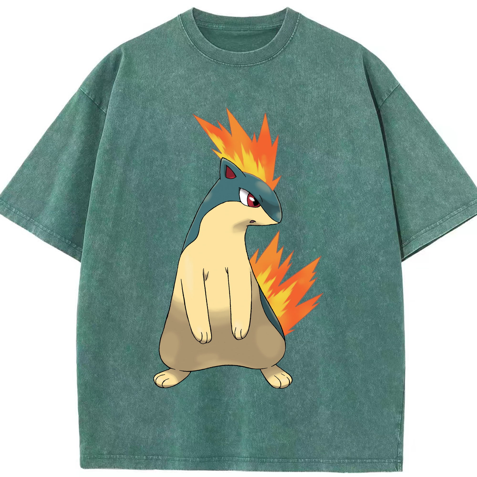 （画像用） ポケットモンスター Pokémon 綿100% ヴィンテージ風 半袖Tシャツ（フロントプリント）